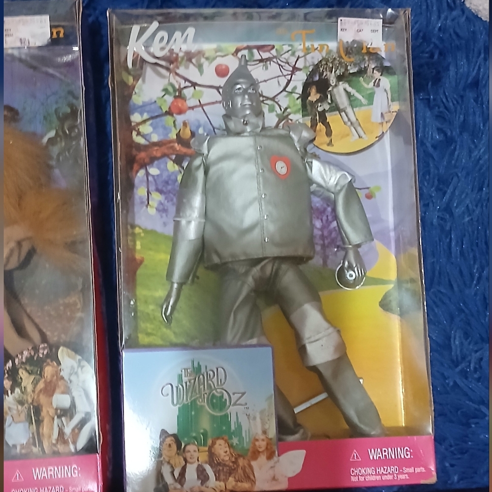 Barbie Ken Tin Man Doll - Silver